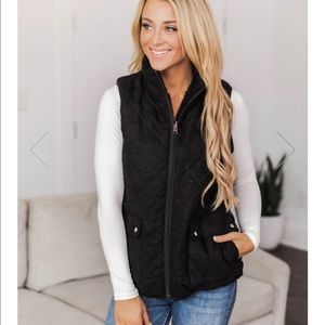 Black Vest - Reversible